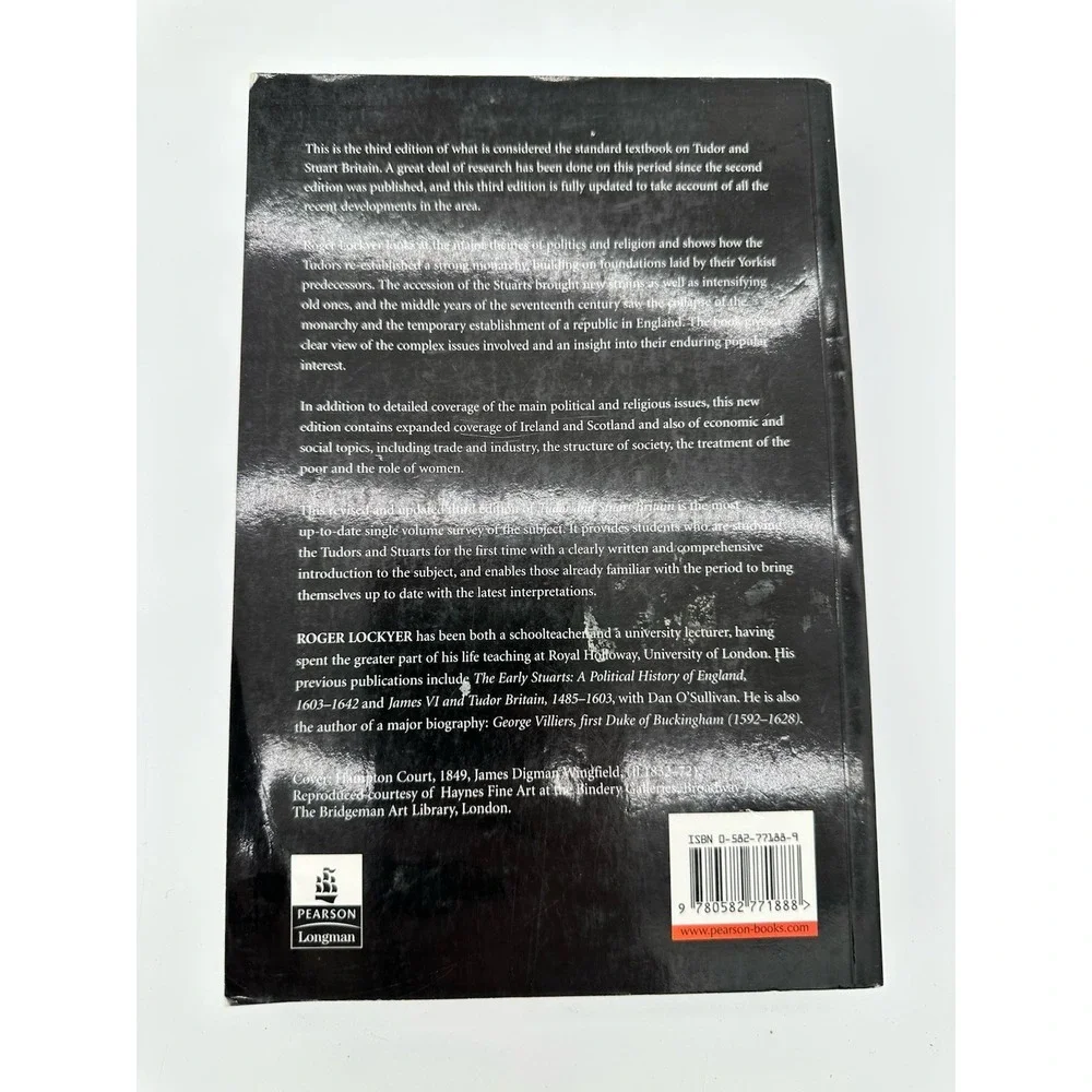 Pearson Tudor and Stuart Britain Book Roger‎ Lockyer Third Edition Paperback